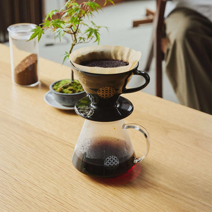 V60 Ceramic Dripper 02 Shippou Black