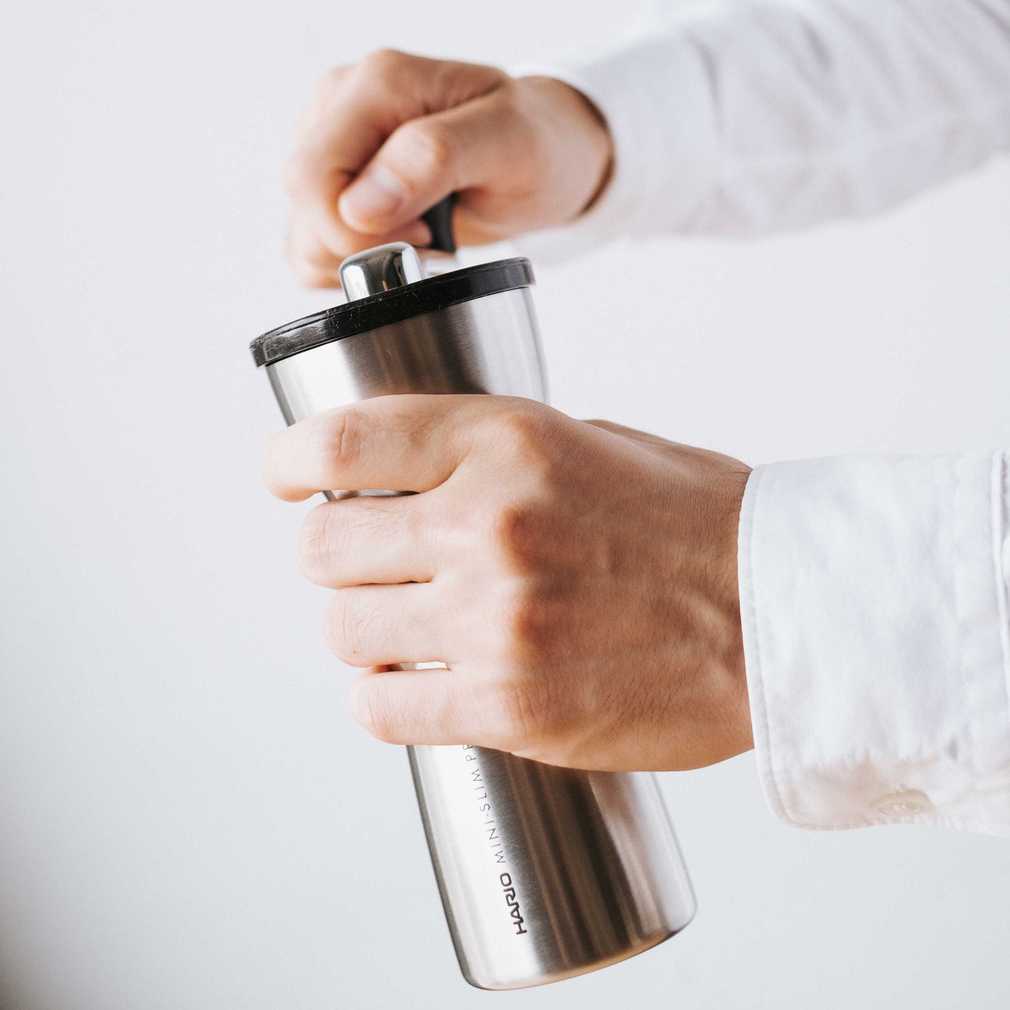 Hario Manual Coffee Grinder Mill Mini-Slim PRO With Ceramic Burrs